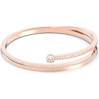 Fresh Armreif, Rundschliff, Weiß, Roségold-Legierungsschicht