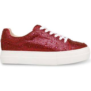 Betsey Johnson Womens Sidny Sneaker Red 55