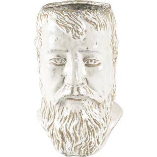 Calvi Vase fra Villa Collection - Hvid farve - Stentøj