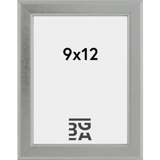 Ramme Slim Mat antirefleksglas Sølv 9x12 cm
