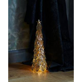 Kirstine Træ Guld H43 cm 15LED