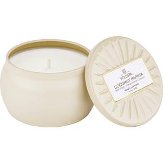 Voluspa Vermeil Mini Tin duftlys 25 timer Coconut Papaya