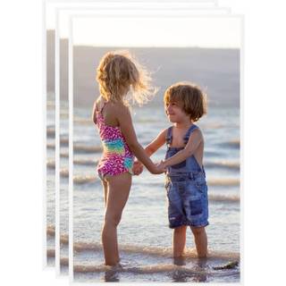billedrammer 3 stk. til bord 10x15 cm MDF hvid