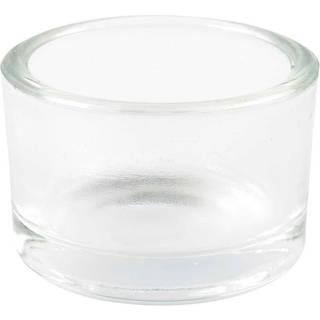 48 stk. Fyrfadsholdere i Klart Glas - Elegant Design