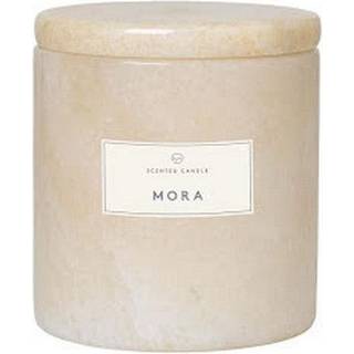 blomus Frable duftlys marmor Ø10 cm Moonbeam/Mora