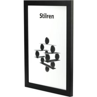 Ramme Stilren Akrylglas Sort 59,4x84,1 cm (A1)
