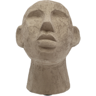 Talvik Figur fra Villa Collection - Gråbrun farve - Cement