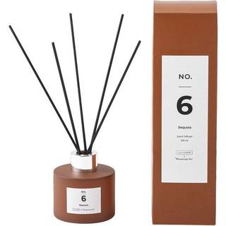 NO. 6 - Sequoia Duftpinde, Brun, Duftevand
