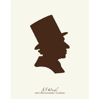 H. C. Andersen Original - "Silhuet" Plakat i ramme - 40x50