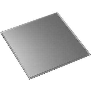 STOFF Glasplade Kvadratisk Røgfarvet Sort