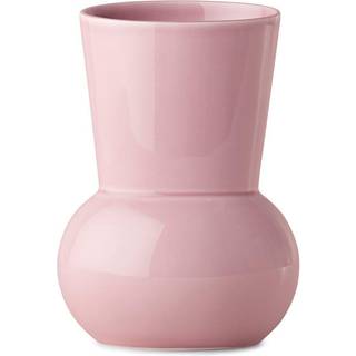 Oval Vase Wide no. 66 - Rose pink