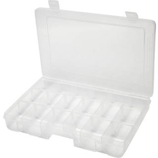 Praktisk systemkasse med 18 rum - 27x19 cm