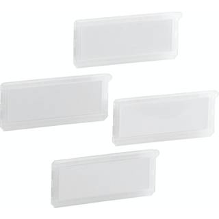 Elfa 223030 Etiketholder gennemsigtig