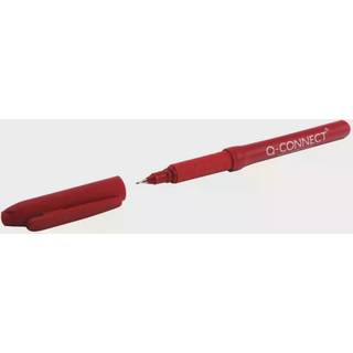 10 x Q-connect fineliner 0,4mm rød