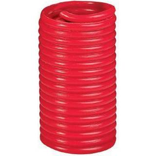 Candle by the Hour 80-timers rød stearinlys påfyldning miljøvenlig naturlig bivoks med bomuldsvæk