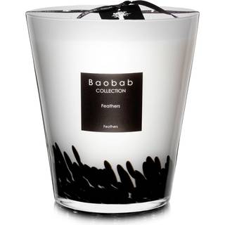 Baobab Collection Feathers Scented candle Feathers Black Max 16 1100 g (926,00 kr / 1 kg) - 1100 g