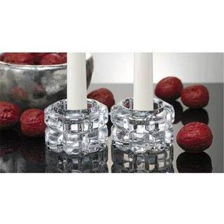 Godinger Diamante Crystal Candle Votive Holder 2-stykke (14856)