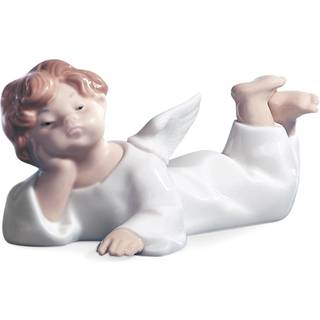 Lladro 01004541 Angel Lying Down - P4335