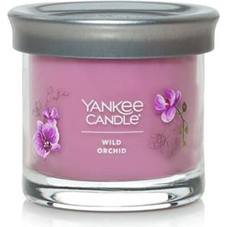 Yankee Candle Wild Orchid Duftende signatur 4,3 oz lille tumbler enkelt wick stearinlys over 20 timers forbr?ndingstid