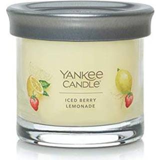 Yankee stearinlys iced b?r limonade duftende signatur 4,3 oz lille tumbler enkelt wick stearinlys over 20 timers forbr?ndingstid