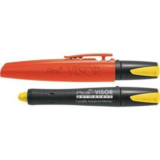 Pica visor permanent marker gul