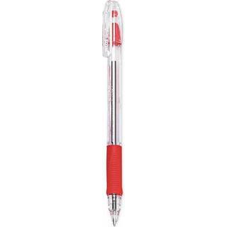 Pilot EasyTouch Ballpoint Stick Pens Fin Point Red Ink 12-Pack (32003)