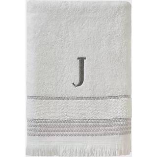 SKL Home Casual Monogram Bath H?ndkl?de J 28x54 Hvid
