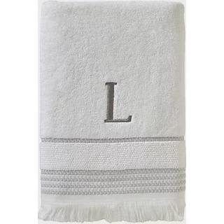 SKL Home Casual Monogram Bath H?ndkl?de L 28x54 Hvid