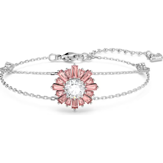 Idyllia Armband, Verschiedene Schliffe, Sonne, Rosa, Rhodiniert