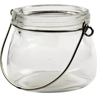 Buttet Lanterne i Klart Glas - 12 stk. Pakke