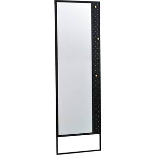 Rowico Home Malone gulvspejl Sort/guld 170 x 53 cm