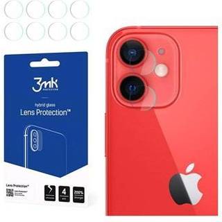 3MK Hybrid iPhone 12 Mini Kamera Linse hærdet glas glas - 4 Stk.