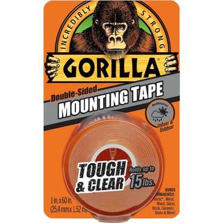 Gorilla® Tough & Clear Mounting Tape