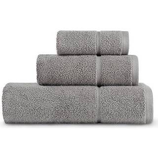 Vera Wang-Badeh?ndkl?der meget absorberende og super bl?dt badev?relse Essentials Oeko-Tex Certified (Modern Lux Grey 3-Piece)
