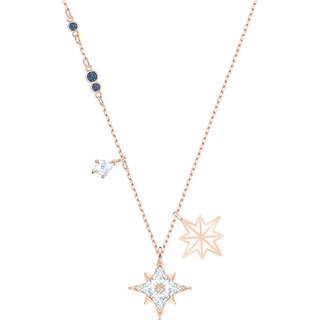 Swarovski Symbolic Anhänger, Stern, Weiß, Roségold-Legierungsschicht