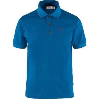 Fjällräven Crowley Piqué Shirt Polo-shirt Herrer størrelse S farve blå