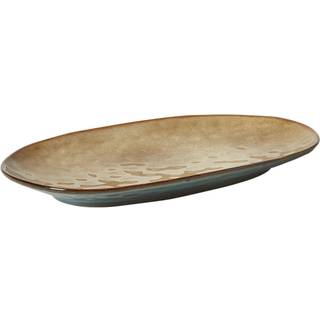 Da&#39;Core oval Serveringsfad 18x31 cm Petroleum