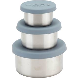 Haps trio opbevaringsbøtter - 3 stk - Ocean