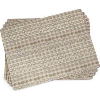 Pimpernel Pure Collection Placemats | S?t af 4 | Varmebestandige m?tter | Cork-st?ttet bestyrelse | H?rdt placemat s?t til spisebord | M?l 15,7 x