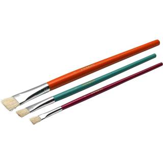 Penselset streck flat 3-pack