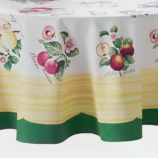 Elrene Villeroy & Boch French Garden Round Tabgoth -dug til spiseborde 70 tommer rundt