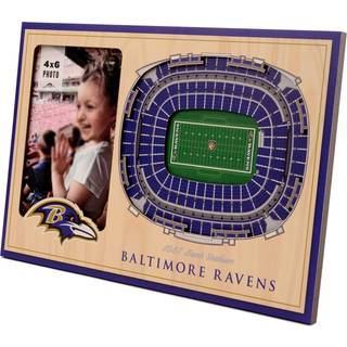 Youthefan NFL Baltimore Ravens 3D StadiumViews billedramme
