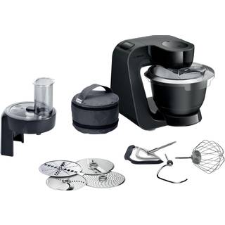 Køkkenmaskine, 1000 W, karbon/sort