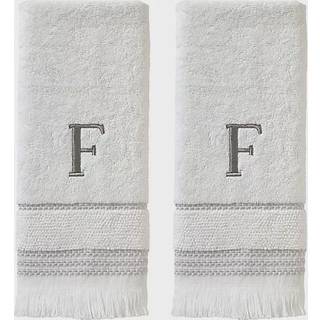 SKL Home Casual Monogram H?ndkl?des?t F 16x26 Hvid 2 t?lling