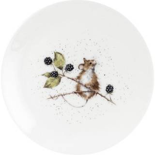 Tallerken Mus & Solbær, Ø 20cm - Royal Worcester