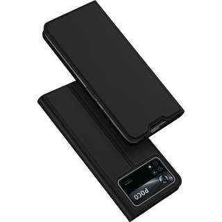Xiaomi Poco X4 Pro 5G - DUX DUCIS skin pro læder cover - Sort