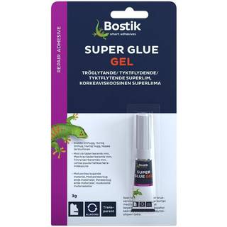 Bostik Super Glue Gel, Superlim - 3g