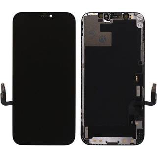 iPhone 12 & iPhone 12 Pro glas med original LCD-skærm - Sort
