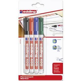 Edding 400 Permanent Marker | 4 farver