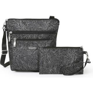 Baggallini damelomme med Rfid Crossbody-tasker Midnight Blossom One Size US